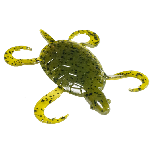 DDT3-Green Pumpkin Seed Doomzday Turtle - Doomz Day Bass Turtle Lures