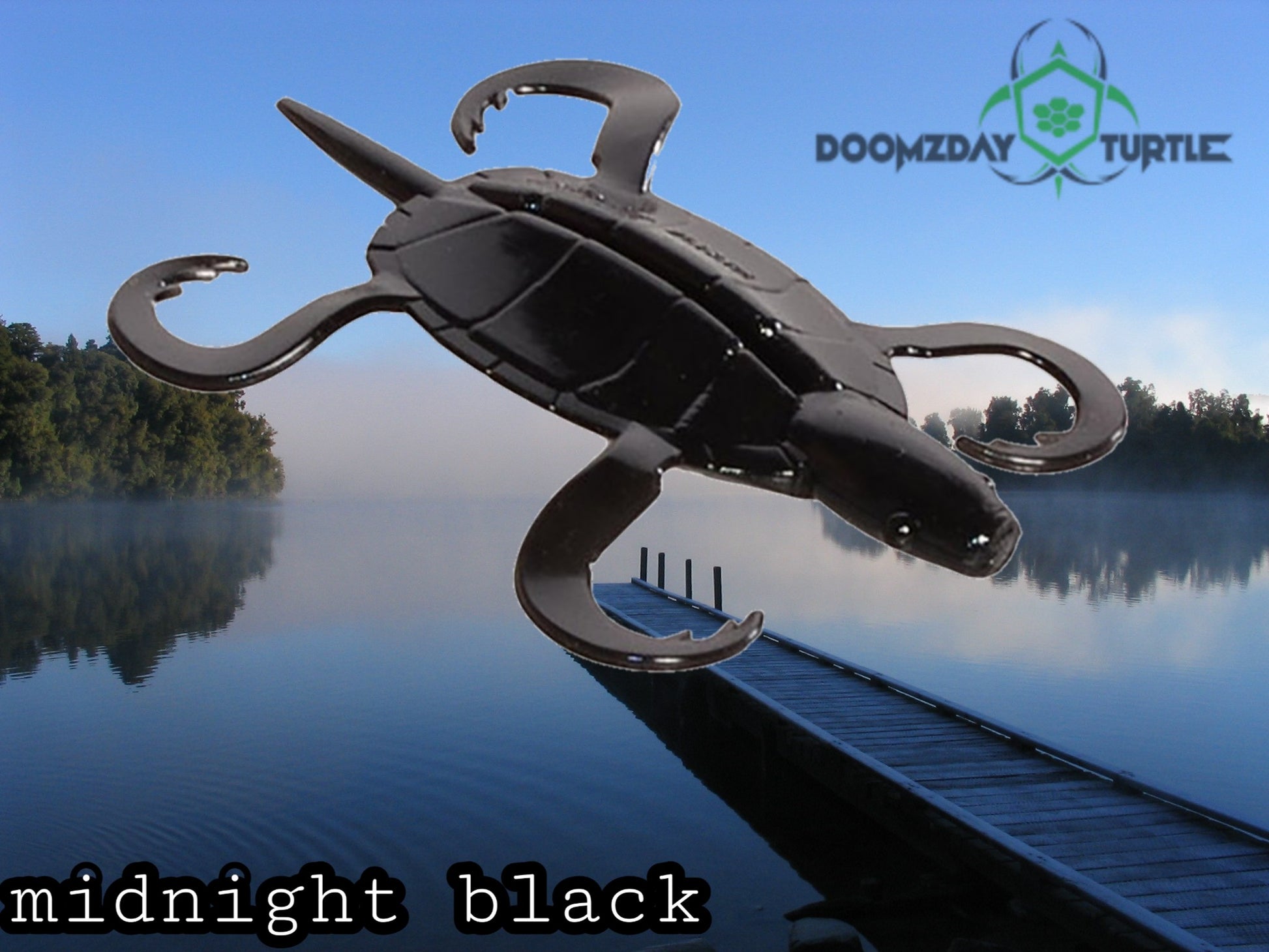DDT3-Midnight Black Doomzday Turtle - Doomz DNA